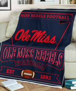 NCAA Ole Miss Rebels Sherpa Fleece Blanket