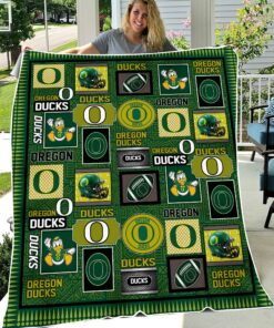 NCAA Oregon Ducks Sherpa Fleece Blanket