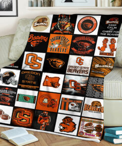 NCAA Oregon State Beavers Sherpa Fleece Blanket