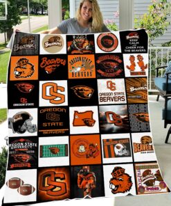 NCAA Oregon State Beavers Sherpa Fleece Blanket