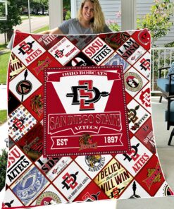 NCAA San Diego State Aztecs Sherpa Fleece Blanket