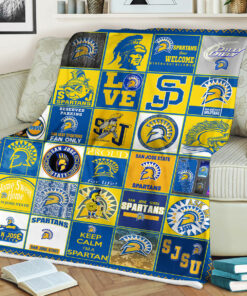 NCAA San Jose State Spartans Sherpa Fleece Blanket