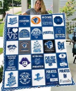 NCAA Seton Hall Pirates Sherpa Fleece Blanket