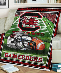 NCAA South Carolina Gamecocks Sherpa Fleece Blanket College Student Gift