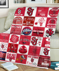 NCAA St. John's Red Storm Sherpa Fleece Blanket