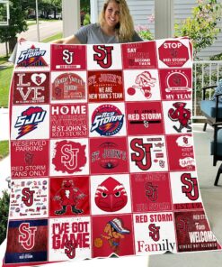 NCAA St. John's Red Storm Sherpa Fleece Blanket