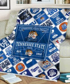 NCAA Tennessee State Tigers Sherpa Fleece Blanket