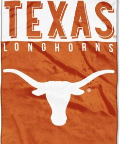 NCAA Texas Longhorns Unisex Adult Blanket, Gifts for NCAA Fans