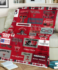 NCAA Texas Tech Red Raiders Sherpa Fleece Blanket