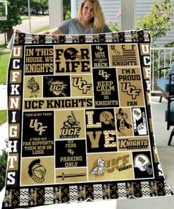 NCAA Ucf Knights Sherpa Fleece Blanket