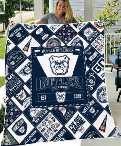 NCAA University of Butler Bulldogs Sherpa Fleece Blanket