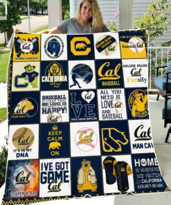 NCAA University of California Golden Bears Sherpa Fleece Blanket