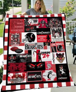 NCAA University of Cincinnati Bearcats Sherpa Fleece Blanket