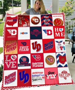NCAA University of Dayton Flyers Sherpa Fleece Blanket