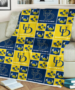 NCAA University of Delaware Blue Hens Sherpa Fleece Blanket