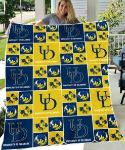 NCAA University of Delaware Blue Hens Sherpa Fleece Blanket