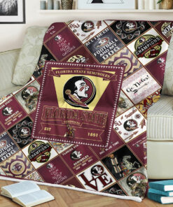 NCAA University of Florida State Seminoles Sherpa Fleece Blanket