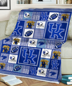 NCAA University of Kentucky Wildcats Sherpa Fleece Blanket