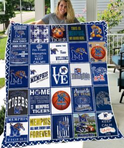 NCAA University of Memphis Tigers Sherpa Fleece Blanket