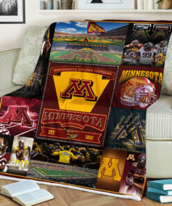 NCAA University of Minnesota Golden Gophers Sherpa Fleece Blanket