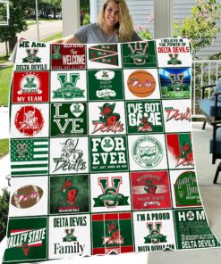 NCAA University of Mississippi Valley State Delta Devils Sherpa Fleece Blanket