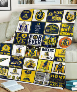 NCAA University of Murray State Racers Sherpa Fleece Blanket
