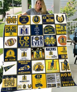 NCAA University of Murray State Racers Sherpa Fleece Blanket