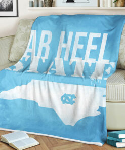 NCAA University of North Carolina Tar Heels Sherpa Fleece Blanket