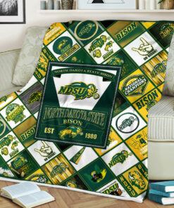 NCAA University of North Dakota State Bison Sherpa Fleece Blanket