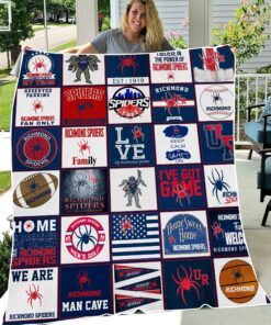 NCAA University of Richmond Spiders Sherpa Fleece Blanket