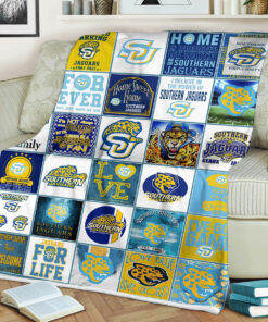 NCAA University of Southern Jaguars Sherpa Fleece Blanket