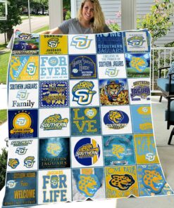 NCAA University of Southern Jaguars Sherpa Fleece Blanket