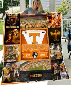 NCAA University of Tennessee Volunteers Sherpa Fleece Blanket