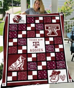 NCAA University of Texas A&M Aggies Sherpa Fleece Blanket