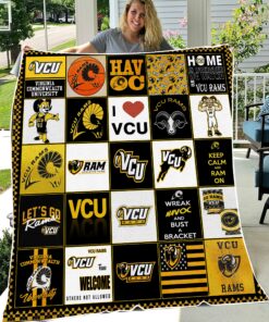 NCAA University of VCU Rams Sherpa Fleece Blanket