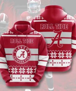 Ncaa Usa 73 Alabama Crimson Tide 3D All Over Print Zip Hoodie Gifts For Ncaa Fans