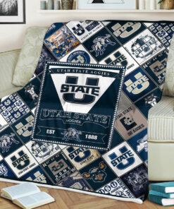 NCAA Utah State Aggies Quilt Blanket.jpg