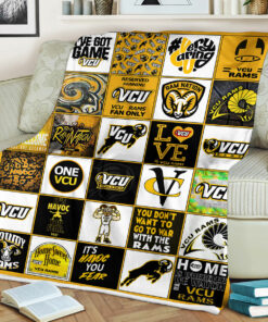 NCAA VCU Rams Sherpa Fleece Blanket