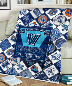 NCAA Villanova Wildcats Sherpa Fleece Blanket