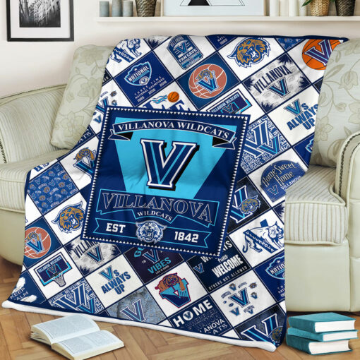 NCAA Villanova Wildcats Sherpa Fleece Blanket