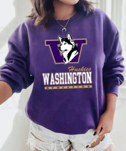 NCAA Washington Huskies Logo Athletics Sweatshirt, University of Washington Shirt, College Football, Unisex T-Shirt Sweater Hoodie