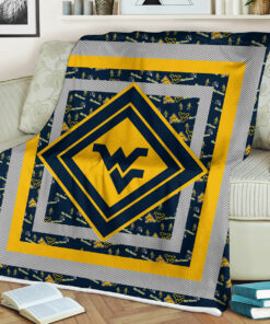 NCAA West Virginia Mountaineers Sherpa Fleece Blanket