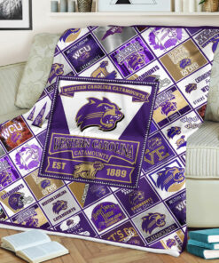 NCAA Western Carolina Catamounts Sherpa Fleece Blanket