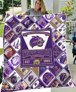 NCAA Western Carolina Catamounts Sherpa Fleece Blanket