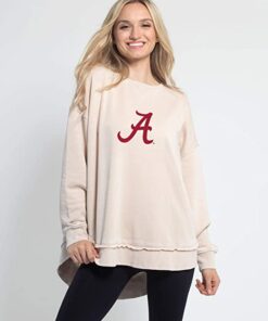 NCAA Womens Pullover Sweatshirt, Alabama Sweatshirt Gifts for Alabama Fans
