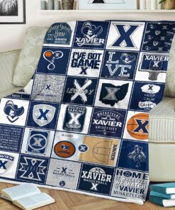 NCAA Xavier Musketeers Sherpa Fleece Blanket