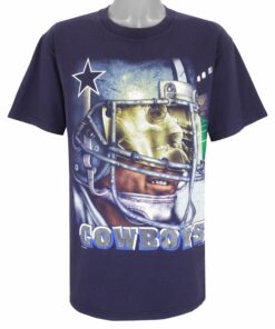 NFL Dallas Cowboys Helmet T-Shirt 1996 Vintage Style Hoodie Sweatshirt Reprinted Full Size Gifts for Fans