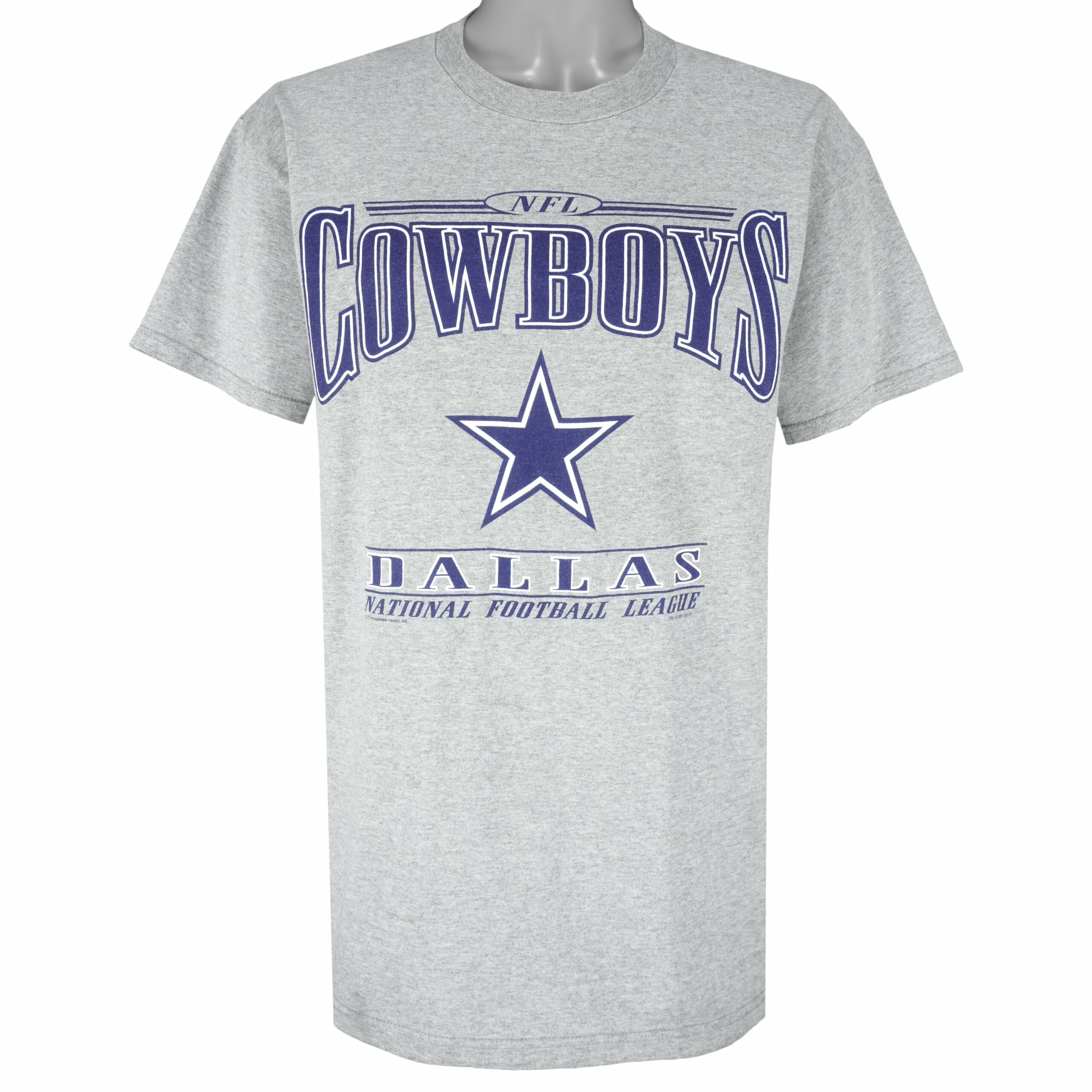 NFL Dallas Cowboys Spell-Out T-Shirt 2001 Vintage Style Hoodie Sweatshirt Reprinted Full Size Gifts for Fans