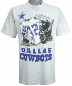 NFL Dallas Cowboys T-Shirt 1994 Vintage Style Hoodie Sweatshirt Reprinted Full Size Gifts for Fans