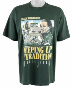 NFL Green Bay Packers Coach Holmgren Deadstock T-Shirt 1998 Vintage Style Hoodie Sweatshirt Reprinted Full Size Gifts for Fans